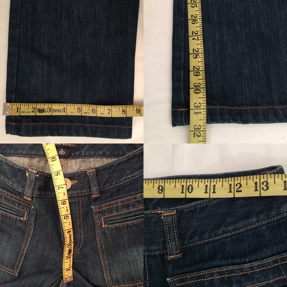 Banana Republic Jeans size 0 made like Dojo Jeans - Picture 7 of 8
